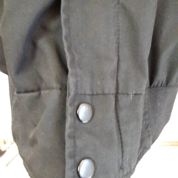 Mens Black Flying Jacket 3X - Picture 5 of 7